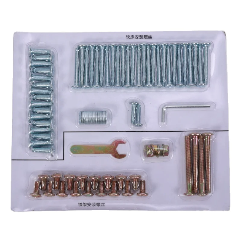 Manufacturer Custom Chicago Fastener Aluminum Set Screws Custom Hardware Furniture Screw Set With Box