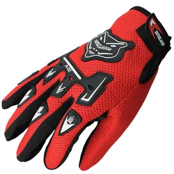 Kids Outdoor Full Finger Gloves Motorcycle Motocross Dirt Bike Off Road ATV Cycling Sport Gloves