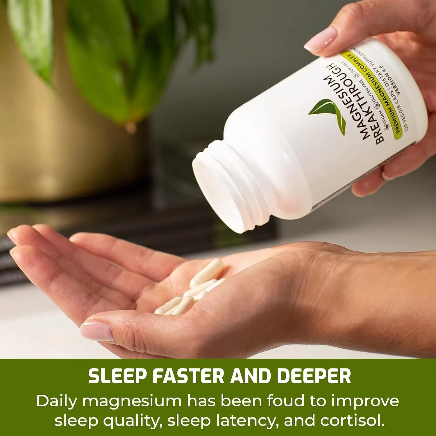 dietary supplements Natural Sleep and Brain Supplement Magnesium L-Threonate Capsules