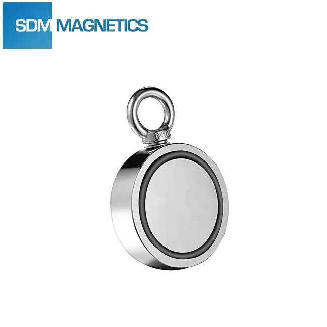 Сверхмощный двусторонний рыболовный магнит, 600 кг