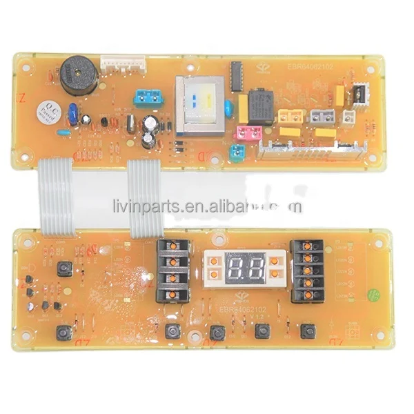 Запчасти для стиральной машины печатная плата LG EBR64062102