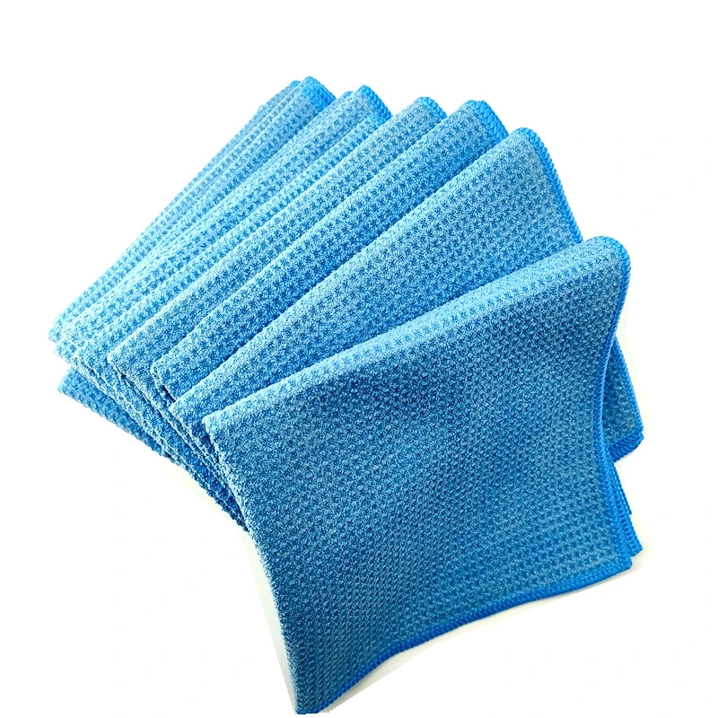 microfibre large wash red towel 400 gsm pack car glass 36 smart cloth for glass car in korea