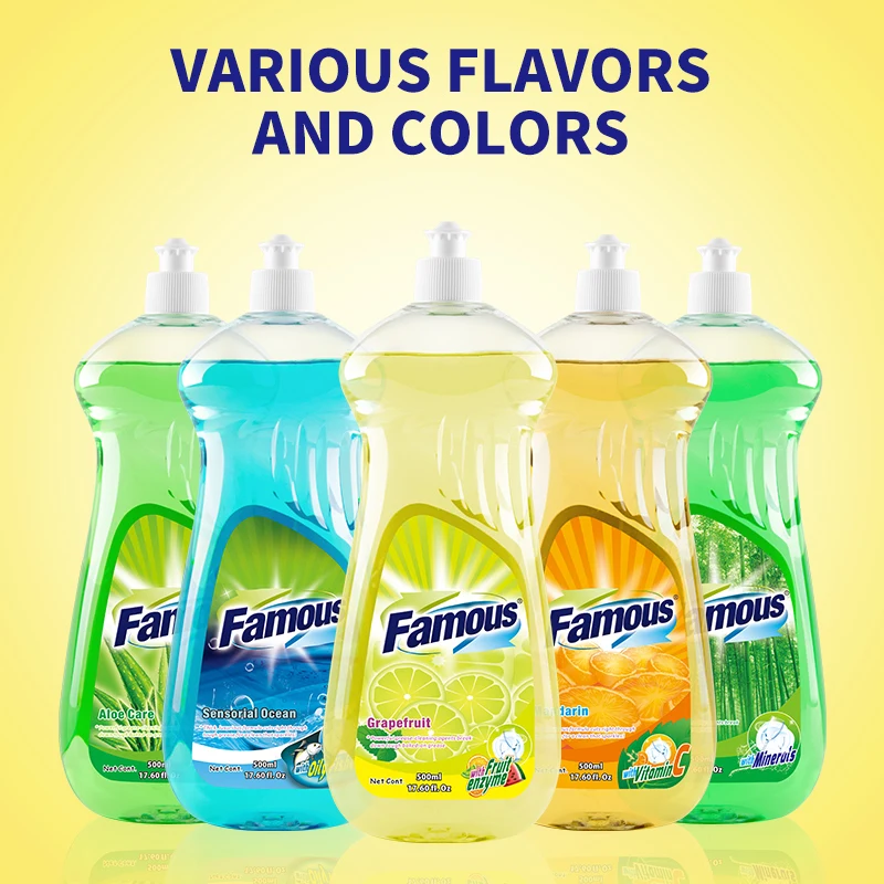 Good assistant in kitchen concentrated cleaning dish soap 650ml dish washing liquid Smart Power Dishwash Liquid
