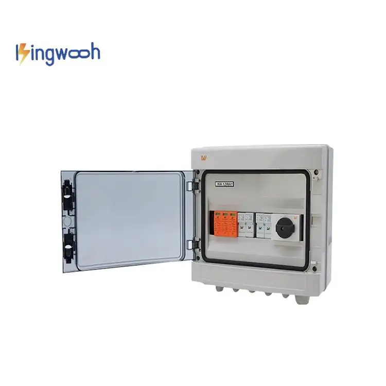 Kingwooh 4 струны 1 PV солнечный комбайнер 2 DC 500V 1000V водонепроницаемый автоматический Выключатель