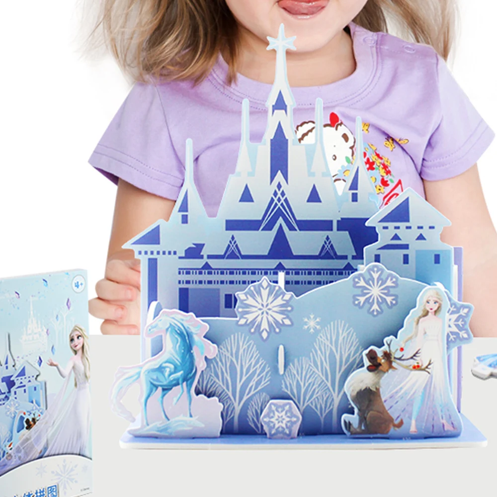 3D Puzzle Custom Jigsaw Puzzle for Children EPS cartoon car pattern puzzle for kid
