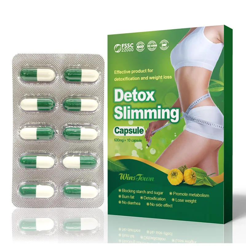 Custom Detox Slimming Capsule Effective product for detoxification and weight loss