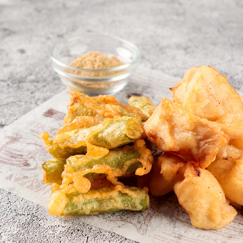 Provide Free Sample HACCP ISO QS 5 kg Korean Style Crispy Paste Fried Chicken Powder