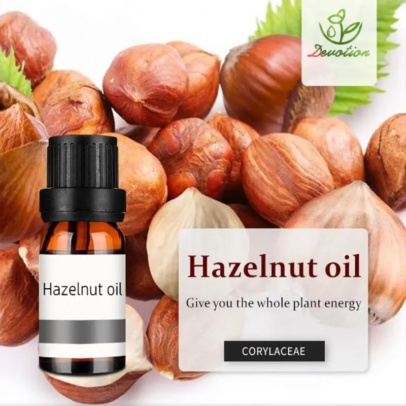 Natural Essential Oil Fragrant and Warming Oil enriched with Vitamin E Radiance and Shine Hazelnut Essential Oil