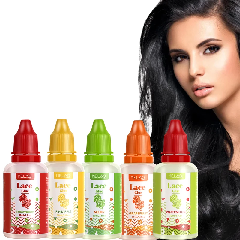 Oem Waterproof Ultra Strong Hold Hair Glue Strawberry Scented Wig Adhesive Melt Lace Glue