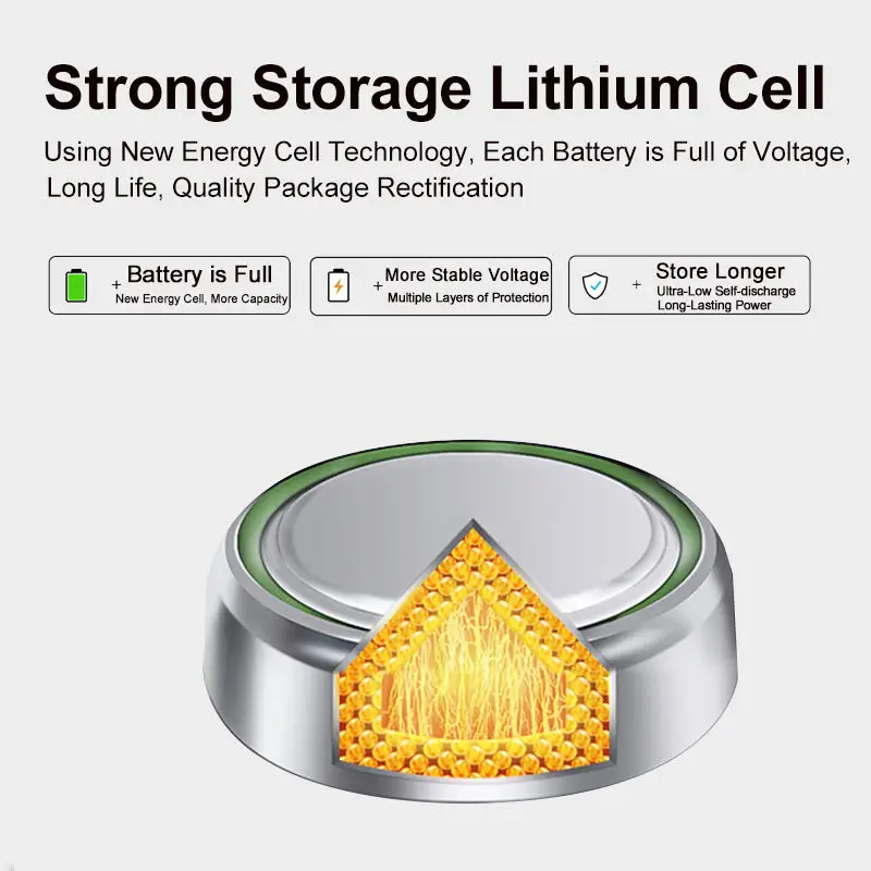 PUJIMAX High quality 50pcs alkaline battery 1.5v batteries pack ag13 button cell battery for watches camera remote control