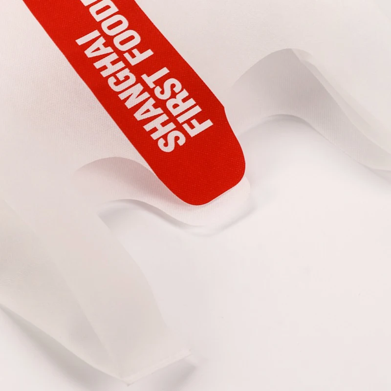 Simple design, strong bearing capacity, non-woven vest bag for supermarket shopping