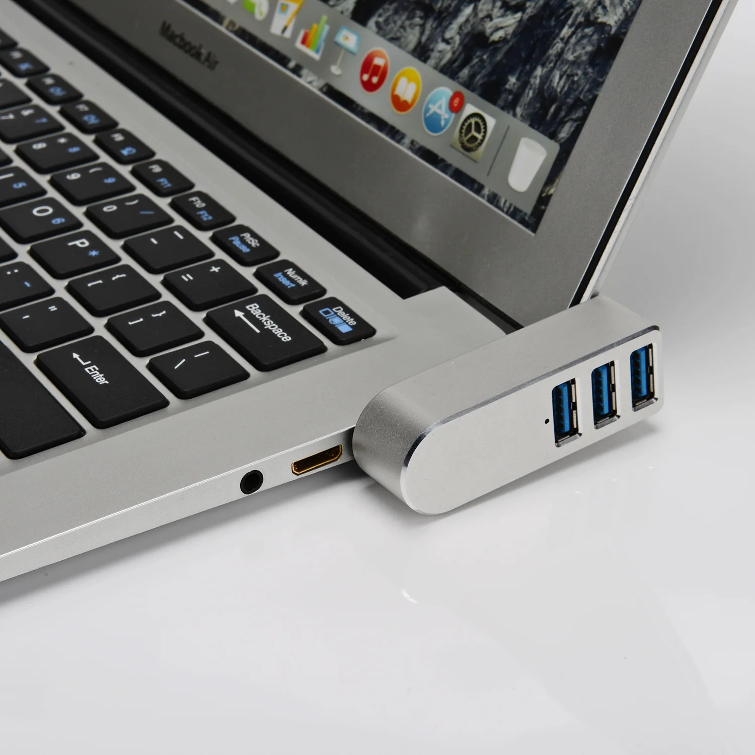  Syosin USB 3 0 концентратор 180 Поворотный мини-2021 креативный дизайн в 1 портативный USB3.0 разветвитель адаптер для портативных ПК