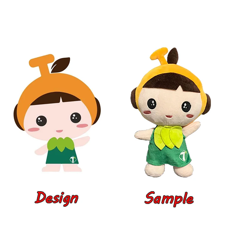 Factory OEM ODM Custom Plushie Soft Stuffed Animal Toy Custom Plush Toys For Kids Company Gifts And Couples Anime Doll