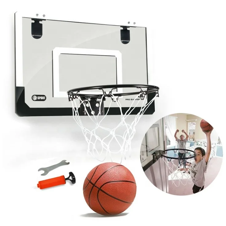 4 Styles Indoor Plastic Basketball Game backboard Hoop Basketball Box Board For Children Kids