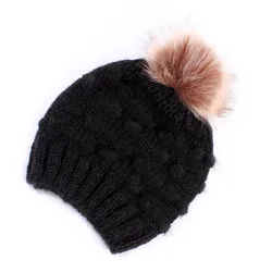 Winter Beanie Hats Wholesale Beanies Unisex Wool Custom Logo Beanie