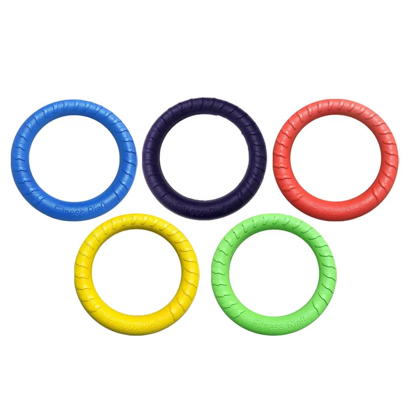 Wholesale EVA Pet Supplies Sustainable Durable Dog Chew Toy Interactive Pull Ring for Big Dogs Factory in Stock