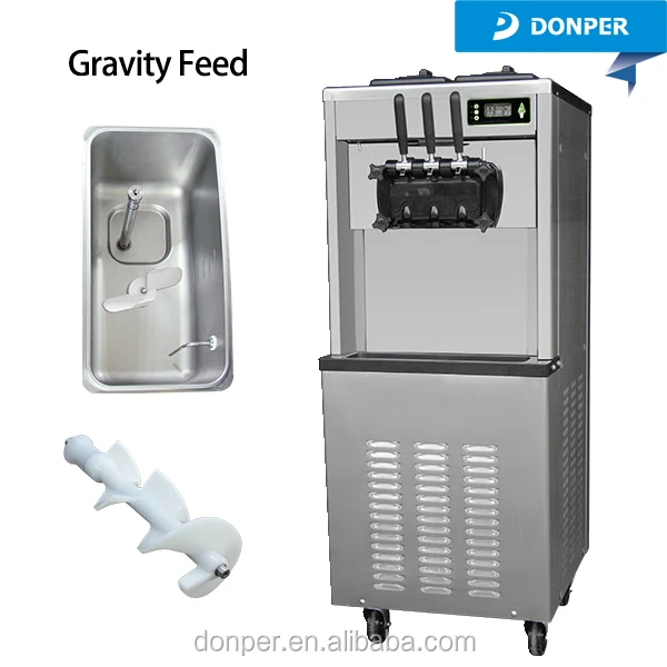 Donper Keep Fresh Commercial  stainless steel  Ice Cream Machine D635 for sale