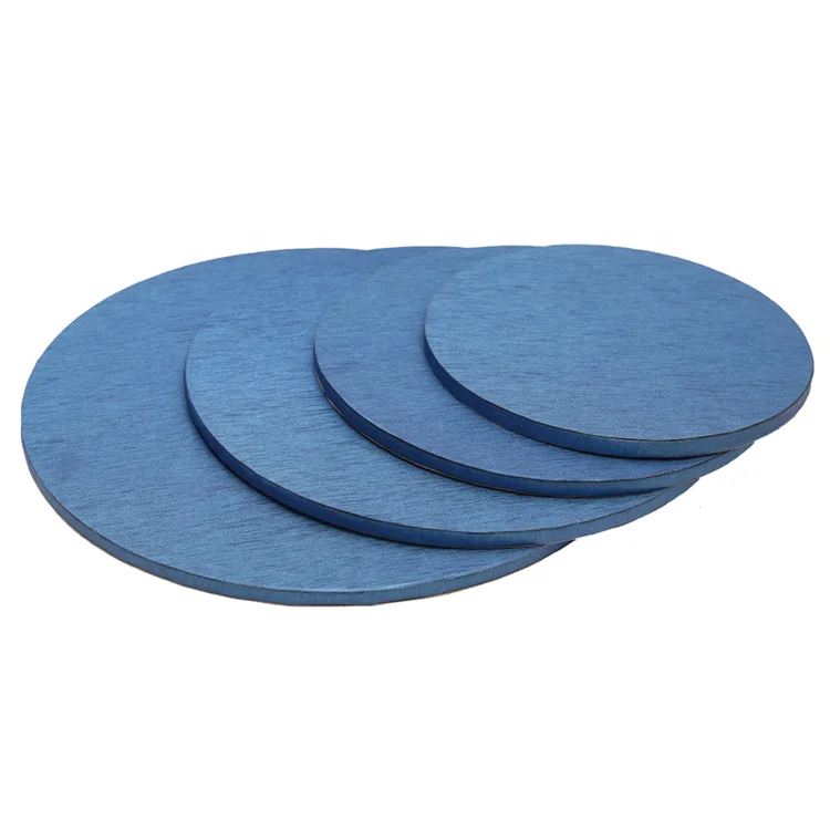 
12mm Thick round corrugated desserts cake board drum cake drum boards cake board square JL-0004 