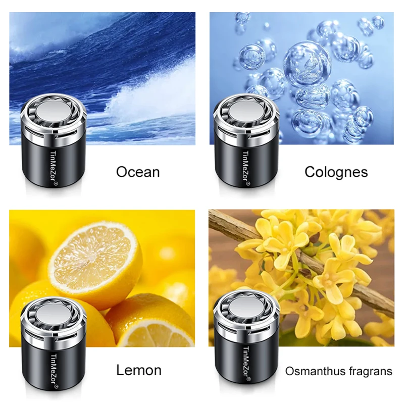 New Decoration Car Aromatherapy Car Fragrance Ornaments Home Air Freshener Perfume Lasting Cologne Light Fragrance Solid Balm