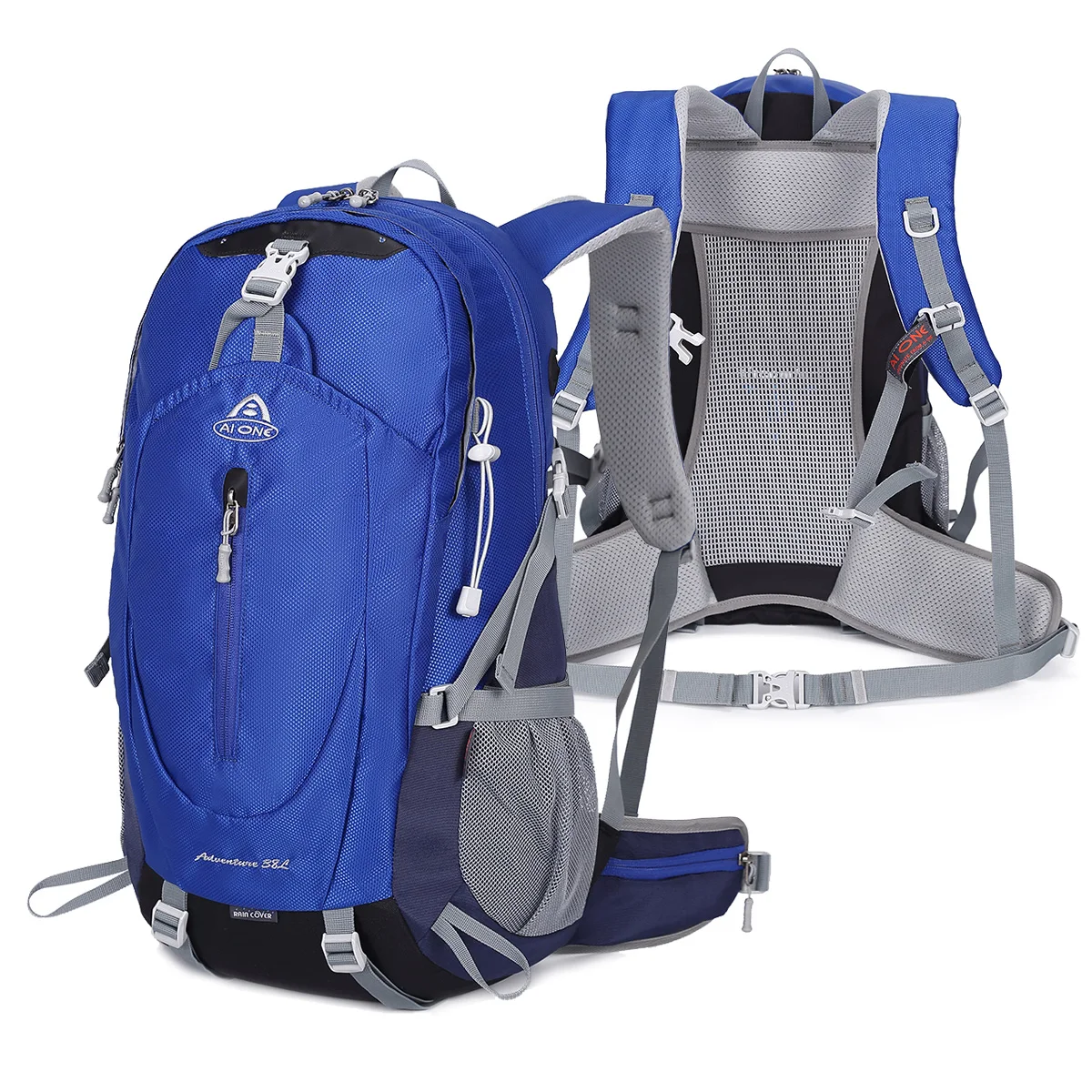 custom design brand hiking climbing waterproof bag backpack travel climbing travelling 40l hiking backpack