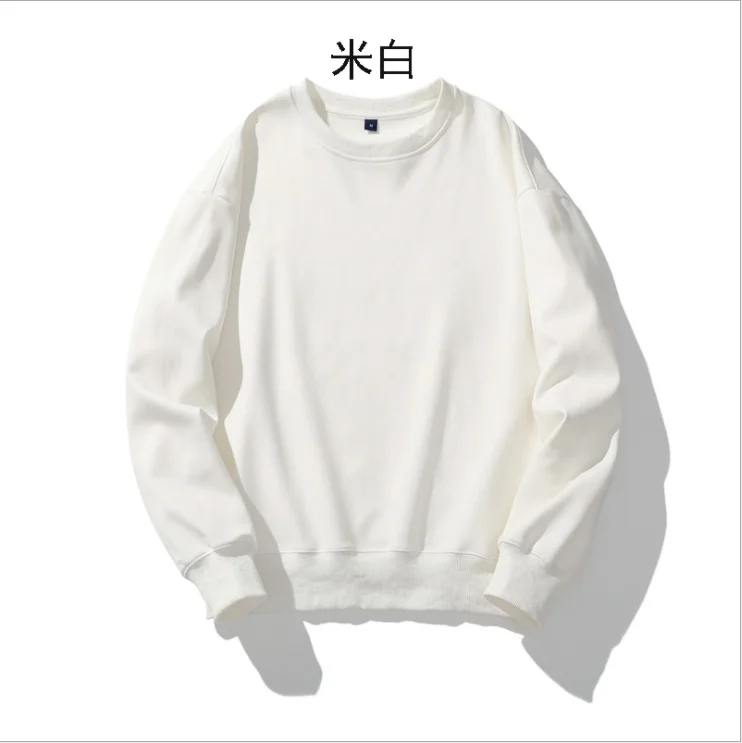 
Fall blank custom pullover plain oversized cotton hoodies unisex sweatshirts 