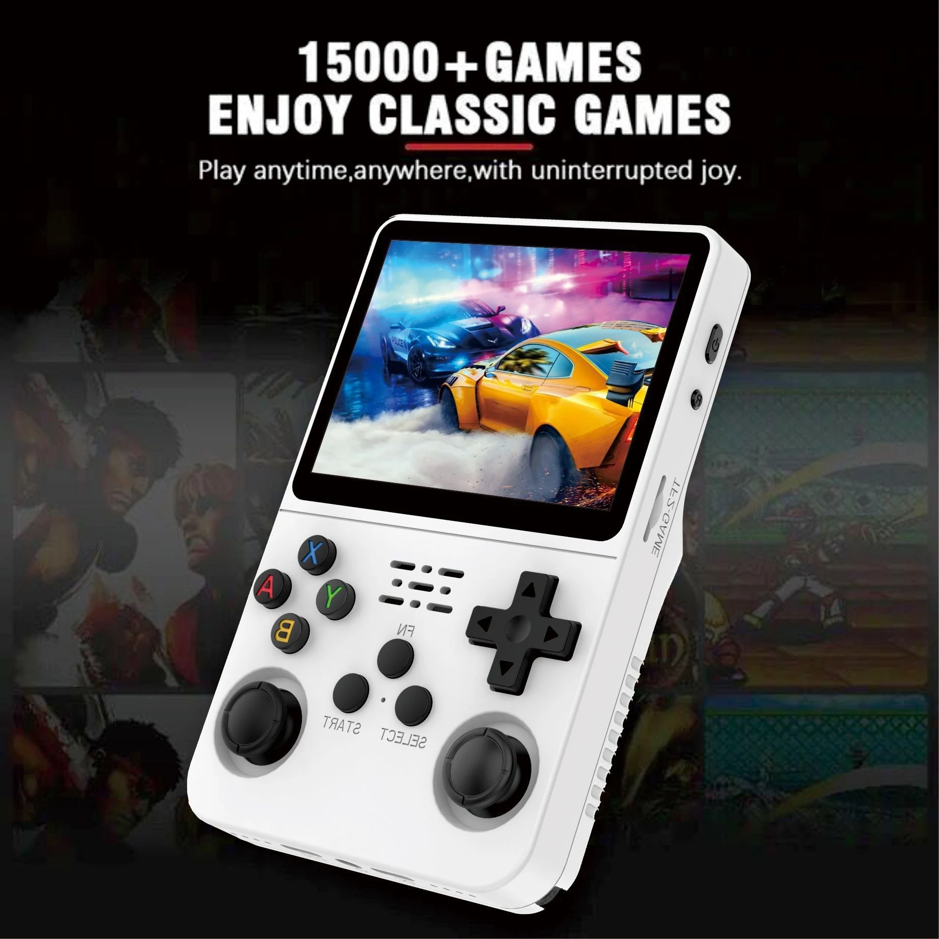 Портативная консоль R36S 3 5 дюймов 64 128 ГБ 10000 + игровая