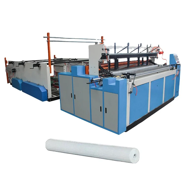 Semi-Automatic Easy to control Paper Production Line Kitchen Towel and Toilet Tissue Paper Making Machine For Sale