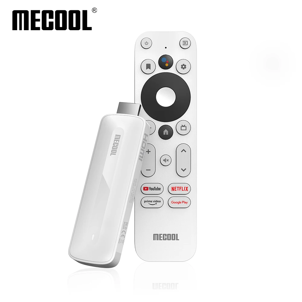 MECOOL официальные поставки KD5 TV Stick Netflix Amlogic S805X2 1 ГБ 8 ГБ Android 11 двухъядерный процессор Wi-Fi Android TV Stick с дистанционным управлением
