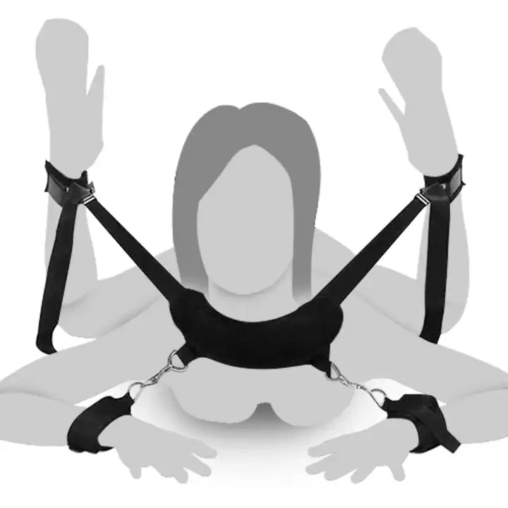 Black Bag Waterproof Sex Toys New BDSM Bondage Handcuffs sex hand leg bondage restraint for Women