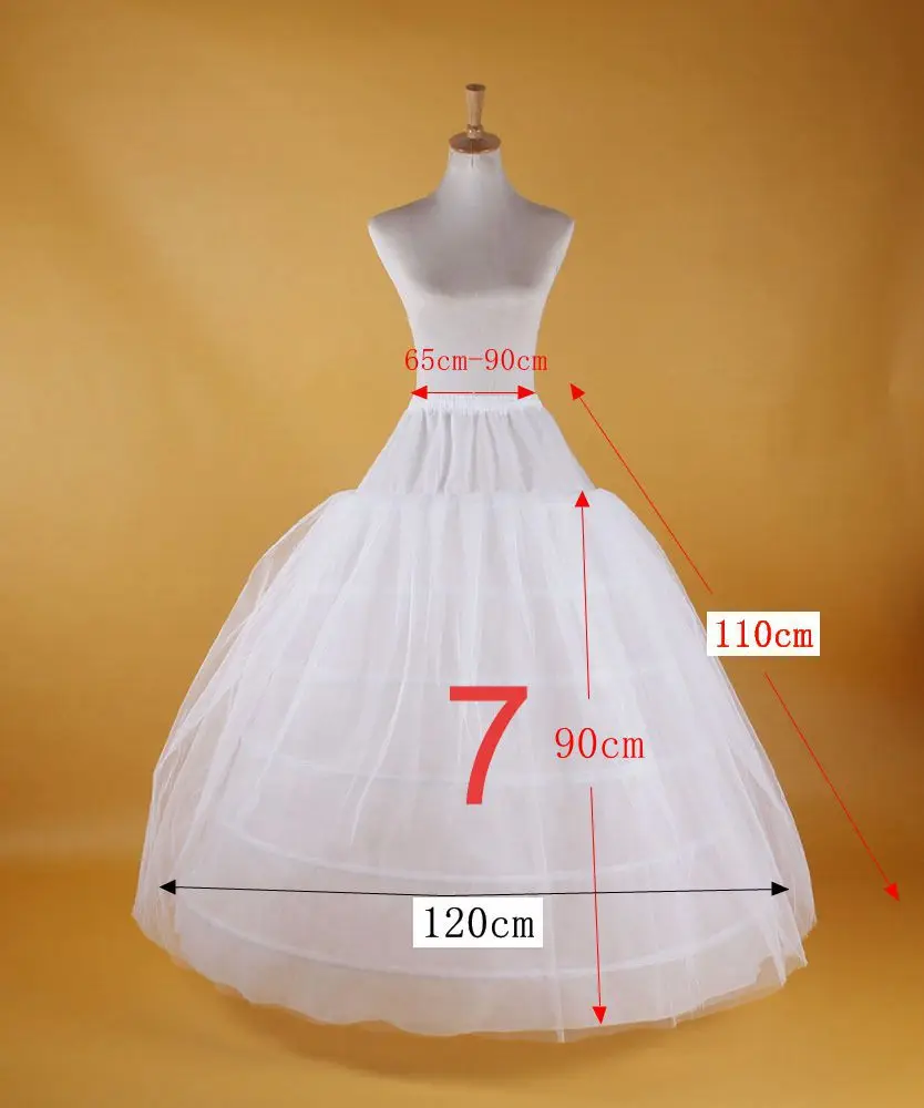 White Petticoat Vintage  Party Dress Wedding Gown Petticoat Underskirt