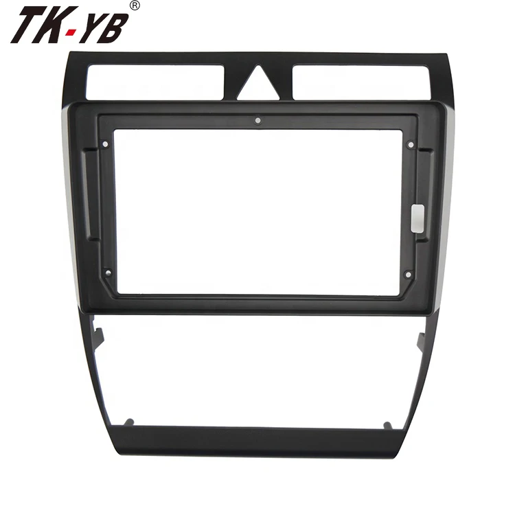 car dvd player frame android car radio player frame  For 2002-2006 AUDI A6 SCREEN RADIO panel Android Car navigation panel