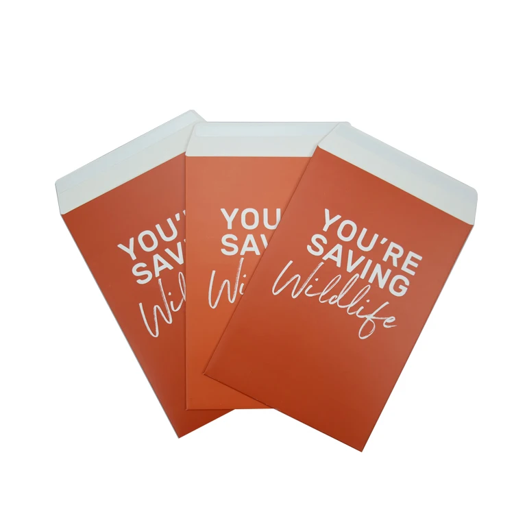 Горячая Распродажа a5 самоклеящийся шелковый шарф картонная упаковка конверт с пользовательским логотипом