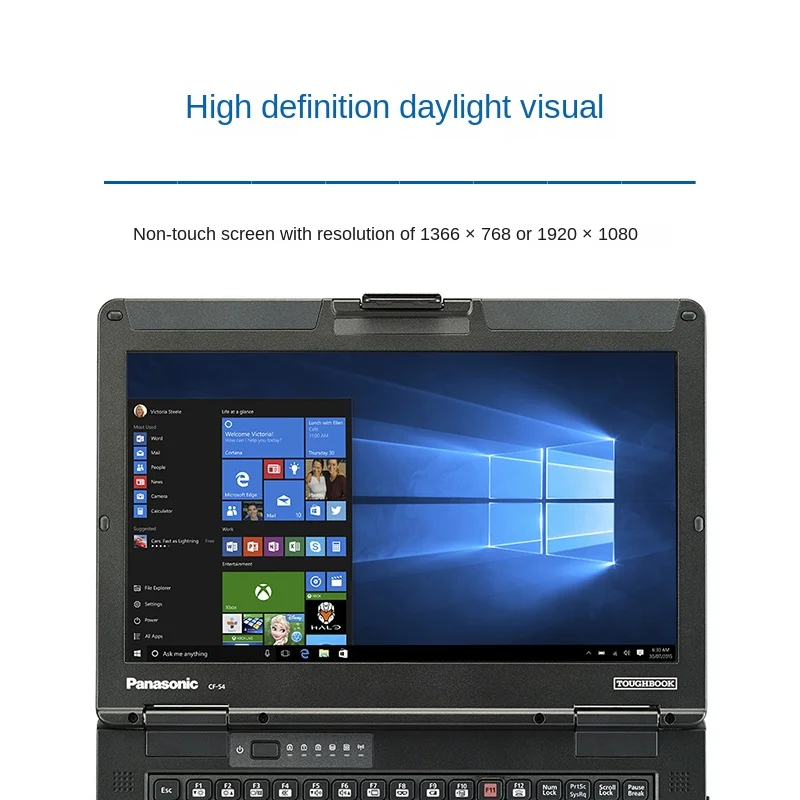 Panasonic TOUGHBOOK CF-54C  i5 6300u 8G 256 14inch FZ55 Auto Repair Rugged Laptop