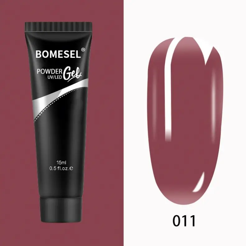 Free Sample Soak Off Cream Extension Quick Acrylic Gel Polish/hard Gel15 ml Poly Gel Resin Uv Ongle Professionnel Polygels Set