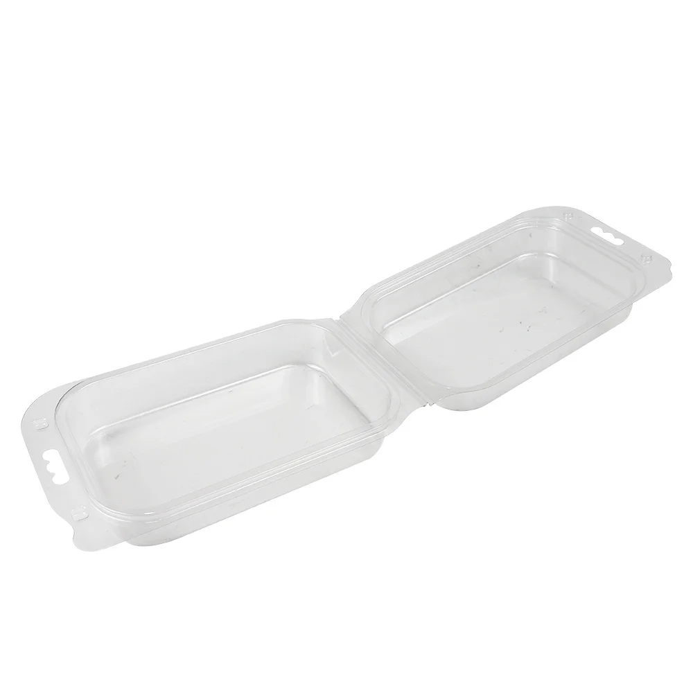 
Plastic clamshell packaging box transparent PVC gift folding thin plastic packing clear box 