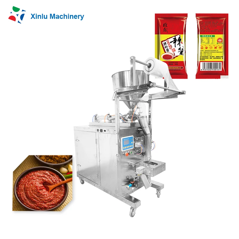 Small food laminating dishwashing liquid shampoo fish paste fillet sauce icecream paste mayonnaise seal packaging machines