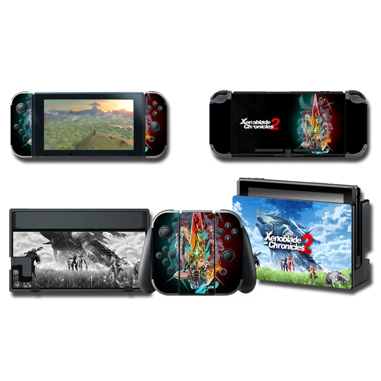 Высококачественная профессиональная наклейка на кожу Xenoblade chronles 2 для Nintendo Switch