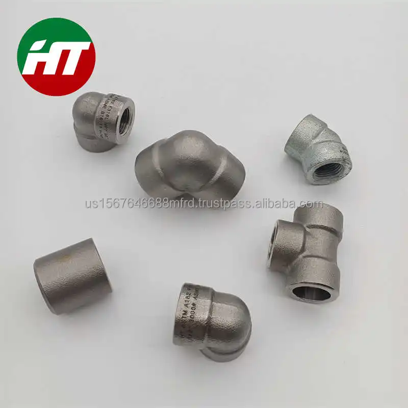 ANSI B16.11 forged elbow a105 fitting astm a105 forged fittings socket weld coupling threaded