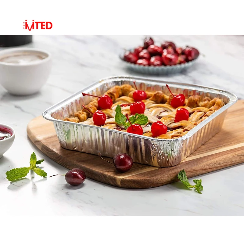 RZLH-MJ user-friendly aluminum foil food storage container ovenable factory direct sale baking catering use package mould punch