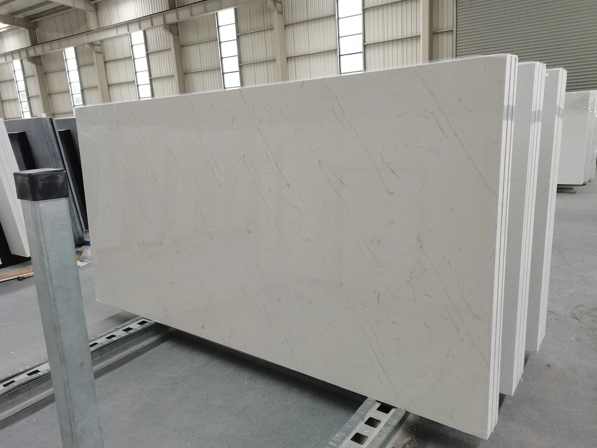 Wholesale Artificial Quartz Stone Marble Look Quartz Stone Countertop for Kitchen Bathroom