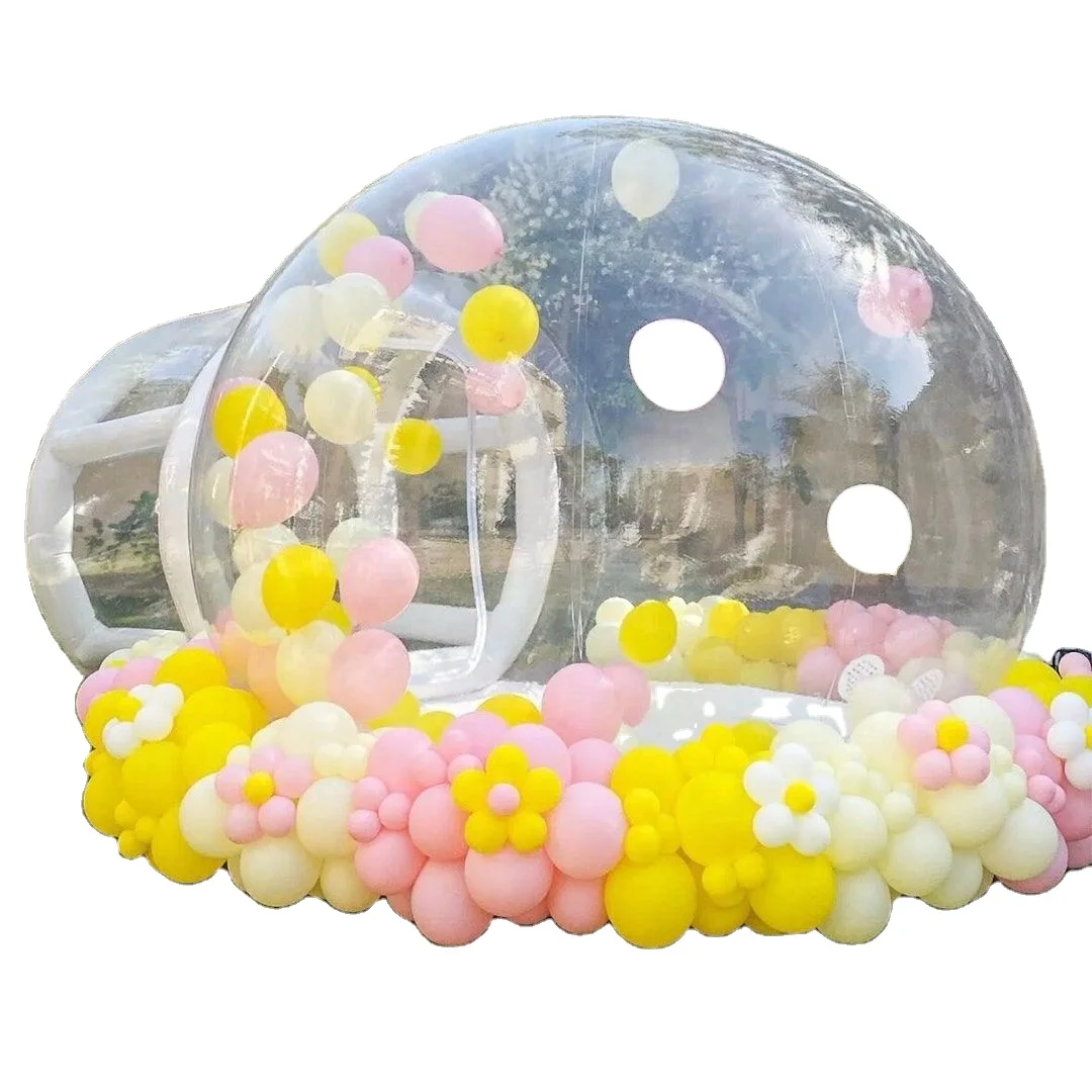 Inflatable Bubble Tent PVC Clear Igloo Dome Tent Outdoor Wedding Party Commercial Inflatable Tent For Kids and Adults
