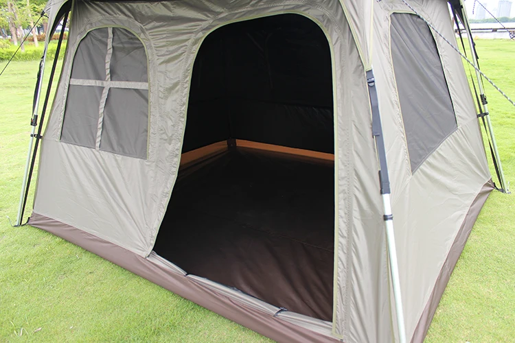 Ultra Light poles pre-installed Waterproof 2 Person Backpacking Outdoor Winter Tent Camping