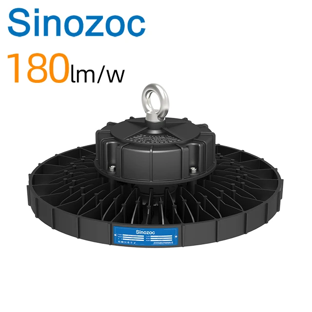 Sinozoc Manufacturer high quality IP66 180lm/w 100w 150w 200w high bay led light 200 watt