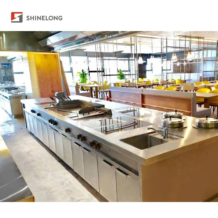 Ресторан на весь день кухонное оборудование для кафетерия приготовления пищи в отеле общественного питания