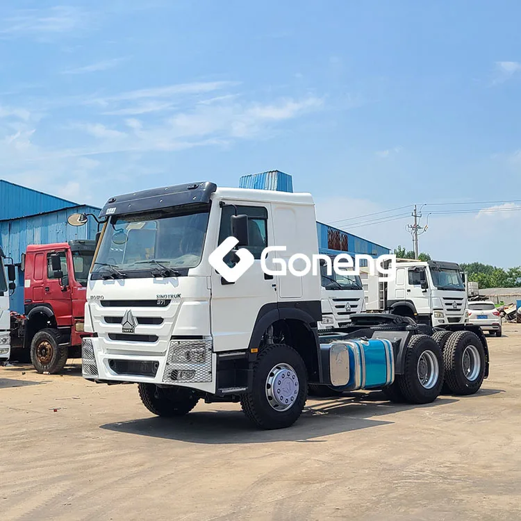 good condition head semi trailer truck 6x6 used howo 6x4 lhd rhd tractor head trucks sinotruk faw