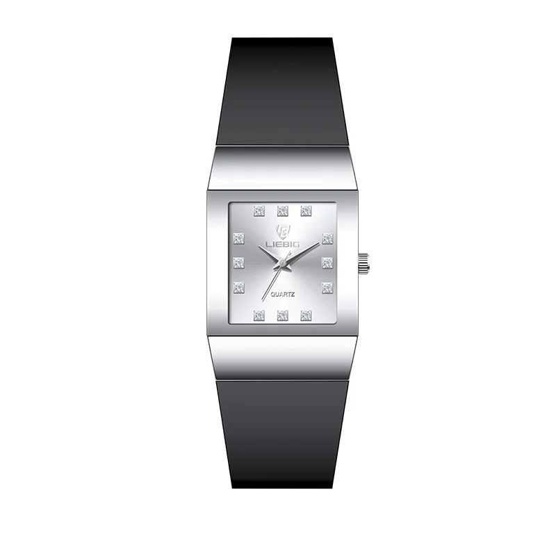 Skmei L1019 Diamond Women Watches Gold Quartz Ladies WristWatches Silicone Strap  Clock Female Watch relogio feminino