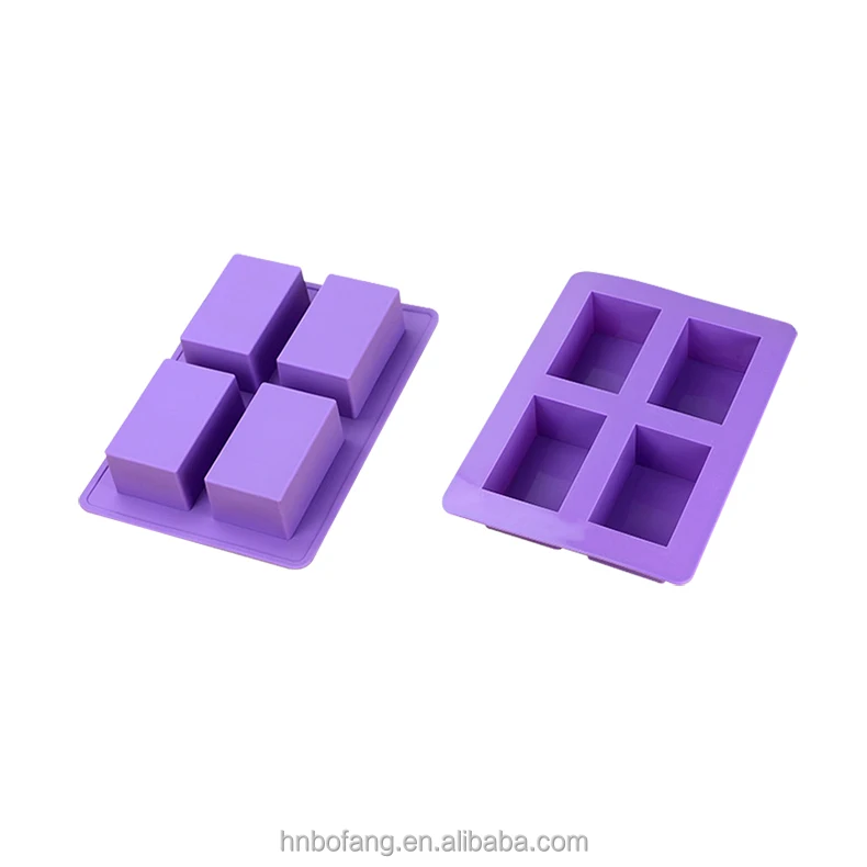 Food Grade Make Dessert Brownie and Ice Cream Non-toxic Cube silicon mold making