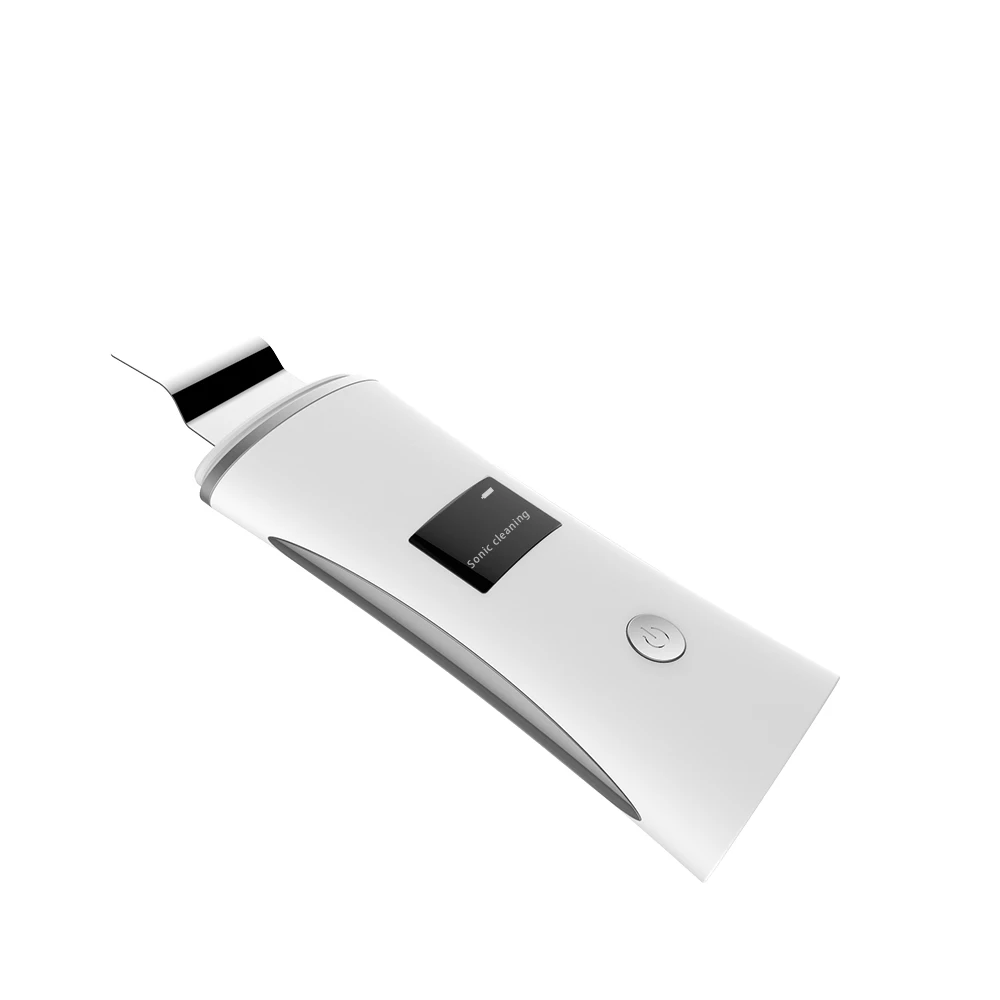 Korean Personal Care Products Ultrasonic Facial Beauty Cosmetics Derma Skin Scrubber Machine Spatula Portatil Equipment Pen