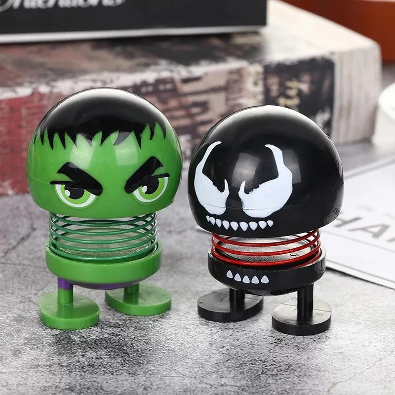 Shaking Head Toys Shaking Nodding Doll Bobblehead for Car Ornaments Dashboard Accessories Office Home