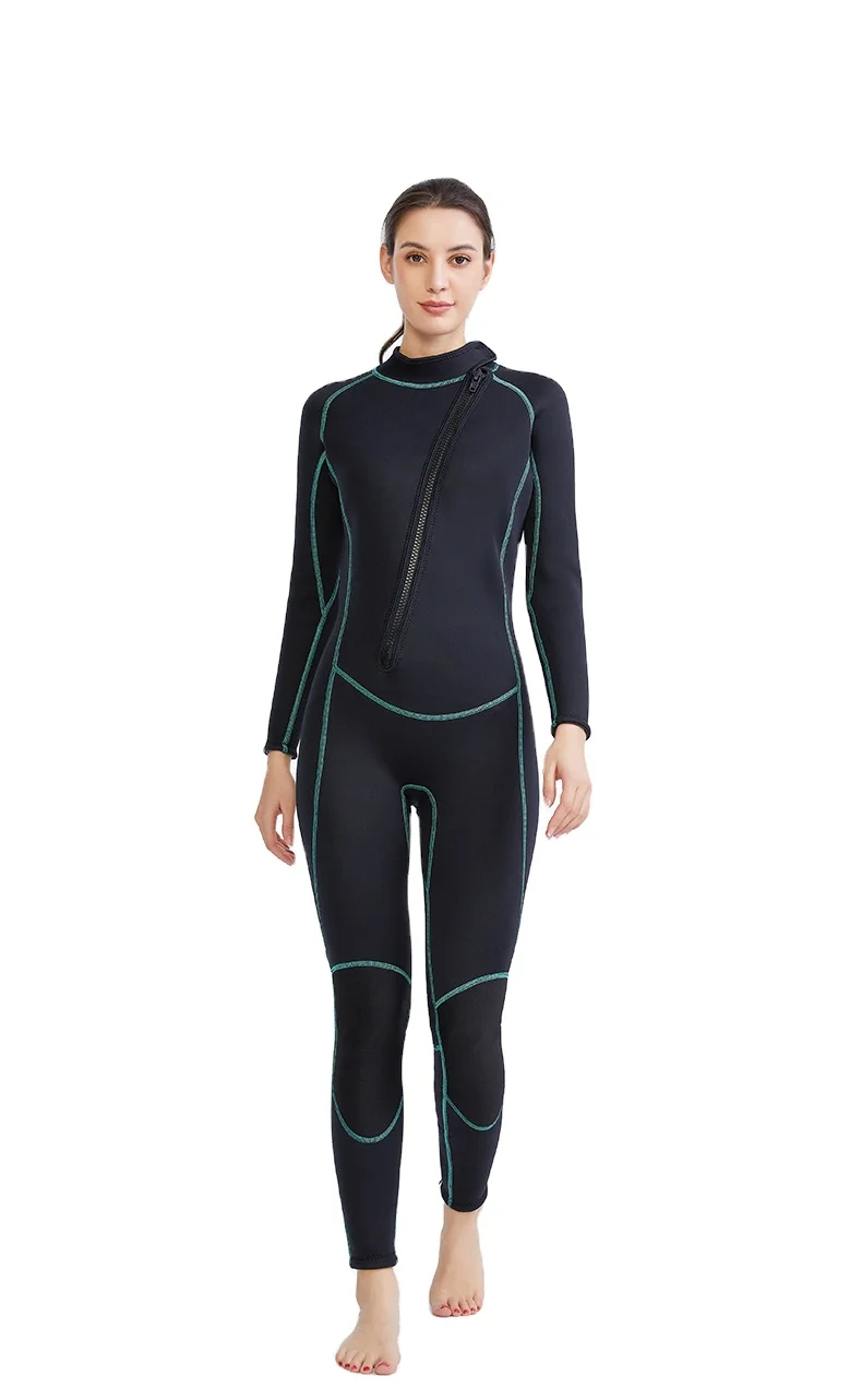 New design  3mm fishing wetsuit with SCR neoprene anti-slip keep warm surfing wetsuit